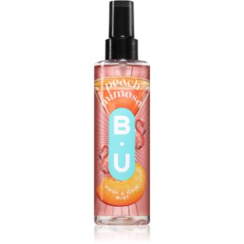 B.U. Peach Mimosa spray pentru corp pentru femei